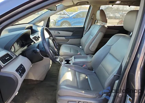 2015 Honda Odyssey Touring from USA, damaged, VIN 5FNRL5H95FB029731